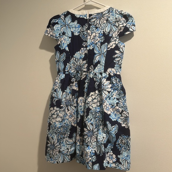 Lilly Pulitzer  Girl's Louise Floral Cotton Dress - Picture 7 of 7